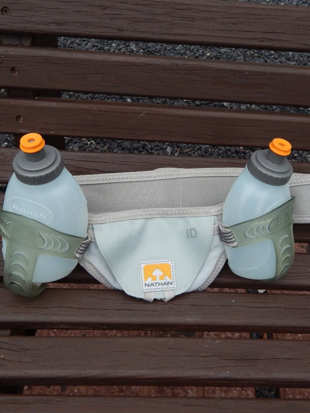 Nathan Speed 2 Hydration Belt with Two 10oz Bottles Running